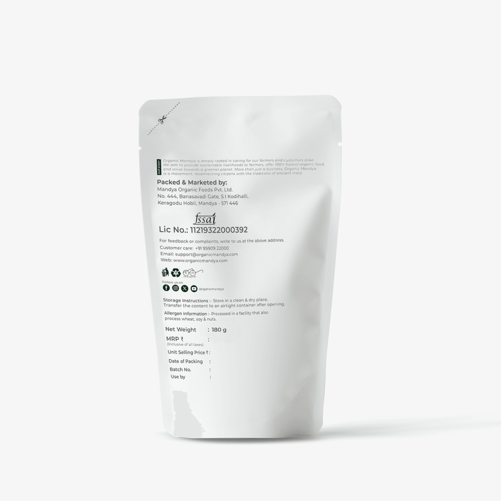 Kodo Millet Vermicelli Kodo Millet Vemicelli (180g) Backside