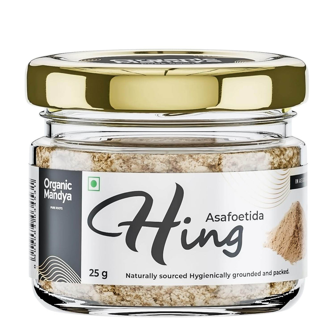 Organic Hing Powder Organic Hing 25g Front-Organic Mandya