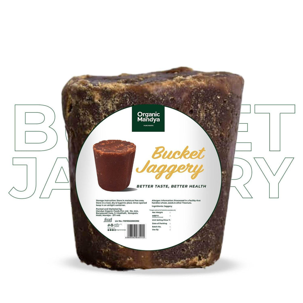 Bucket Jaggery (1kg) Bucket Jaggery (1kg) Organic Mandya