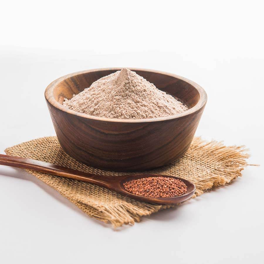 Organic Finger Millet Flour (Ragi Flour) Organic Finger Millet Flour