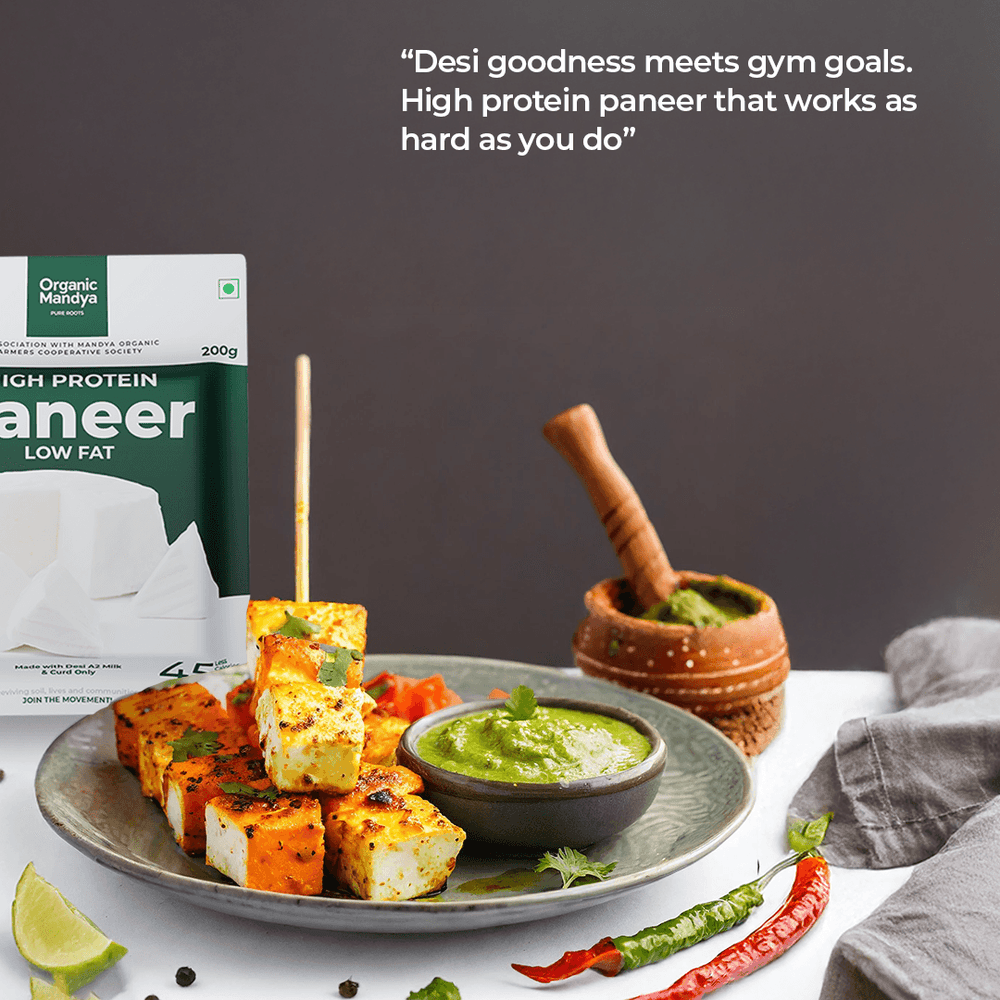 A2 Paneer High Protein - Low Fat Paneer A2 Paneer High Protein - Low Fat Paneer Organic Mandya