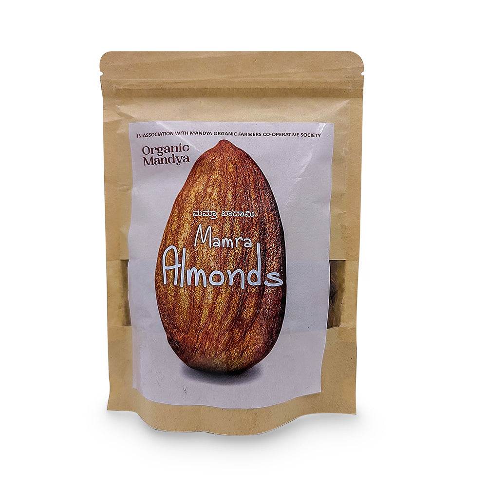 Organic Mamra Almonds Mamra almonds-Organic Mandya