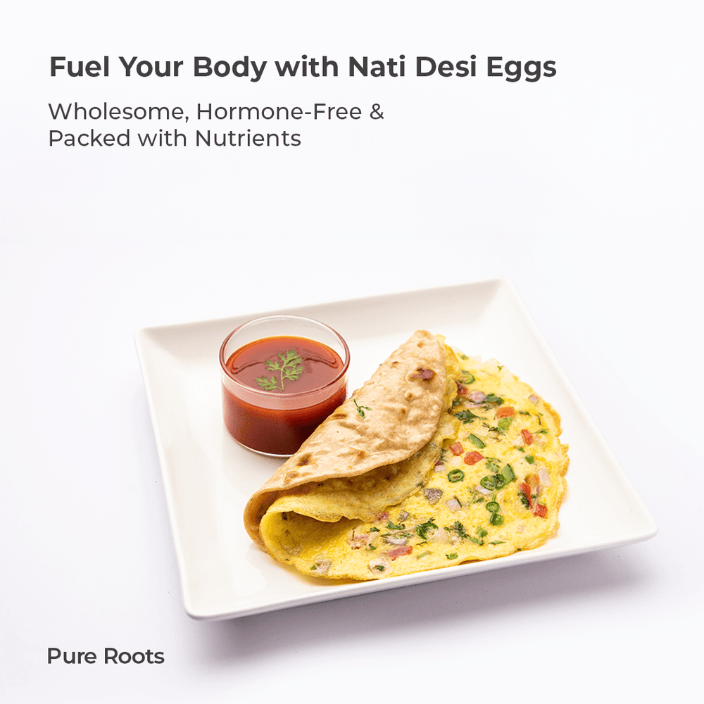 Desi Nati Eggs (Hyderabad) Eggs - Nati (Desi) Organic Mandya