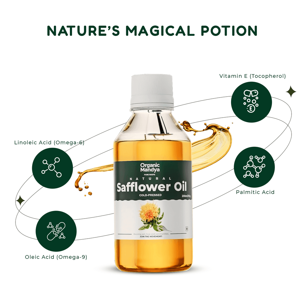 Safflower Oil Safflower oil nature's magical potion