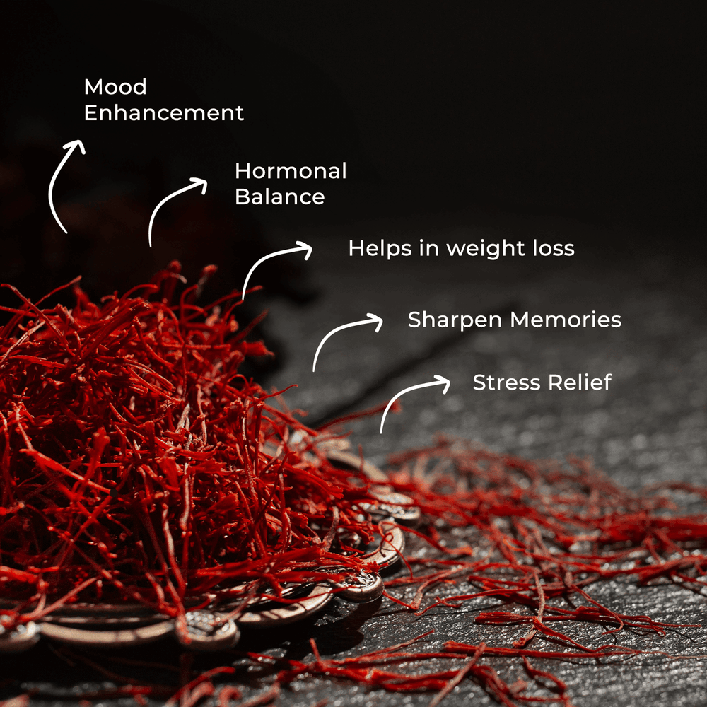 Organic Kashmiri Saffron Kashmiri saffron Benefits