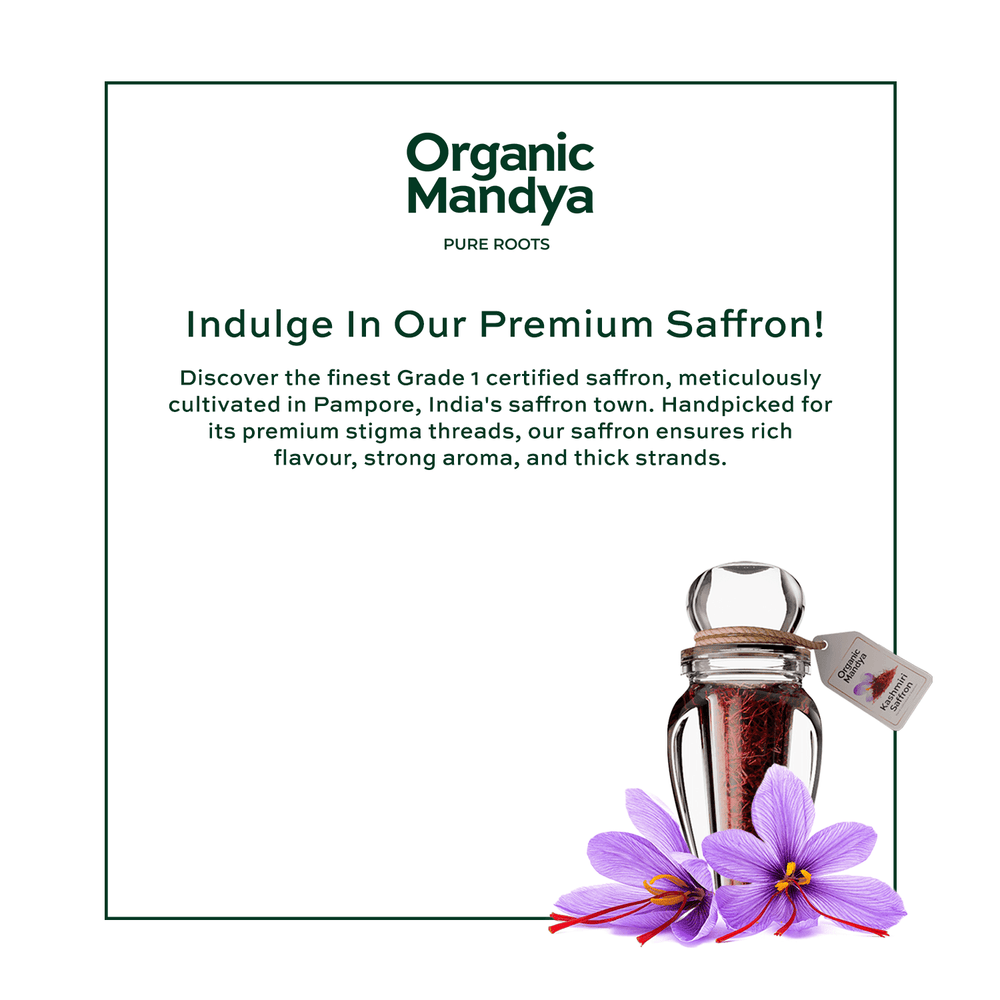 Organic Kashmiri Saffron Kashmiri premium saffron