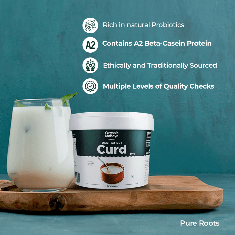 A2 Desi Set Curd A2 Desi Set Curd Organicmandya