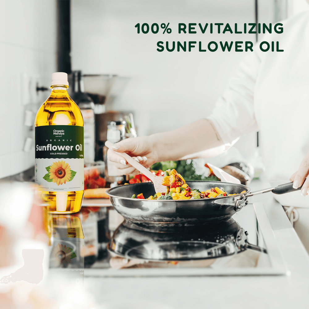 Sunflower Oil - Cold Pressed Sunflower Oil Lifestyle