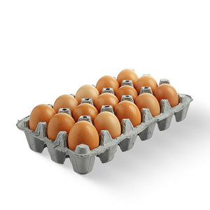 Eggs(brown) (15pcs)  Organic Mandya 