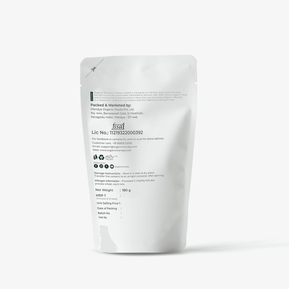  Kodo Millet Vemicelli (180g) Backside