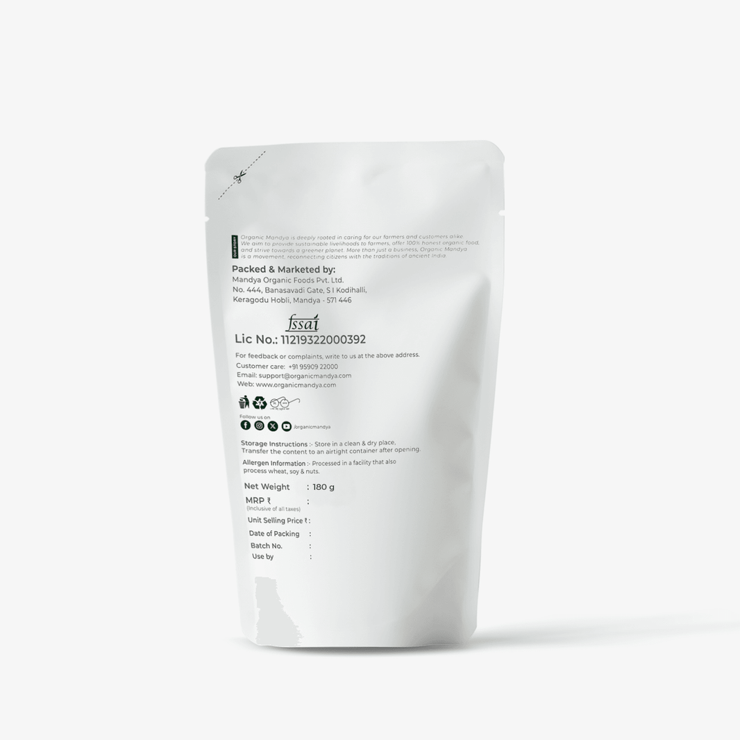  Kodo Millet Vemicelli (180g) Backside