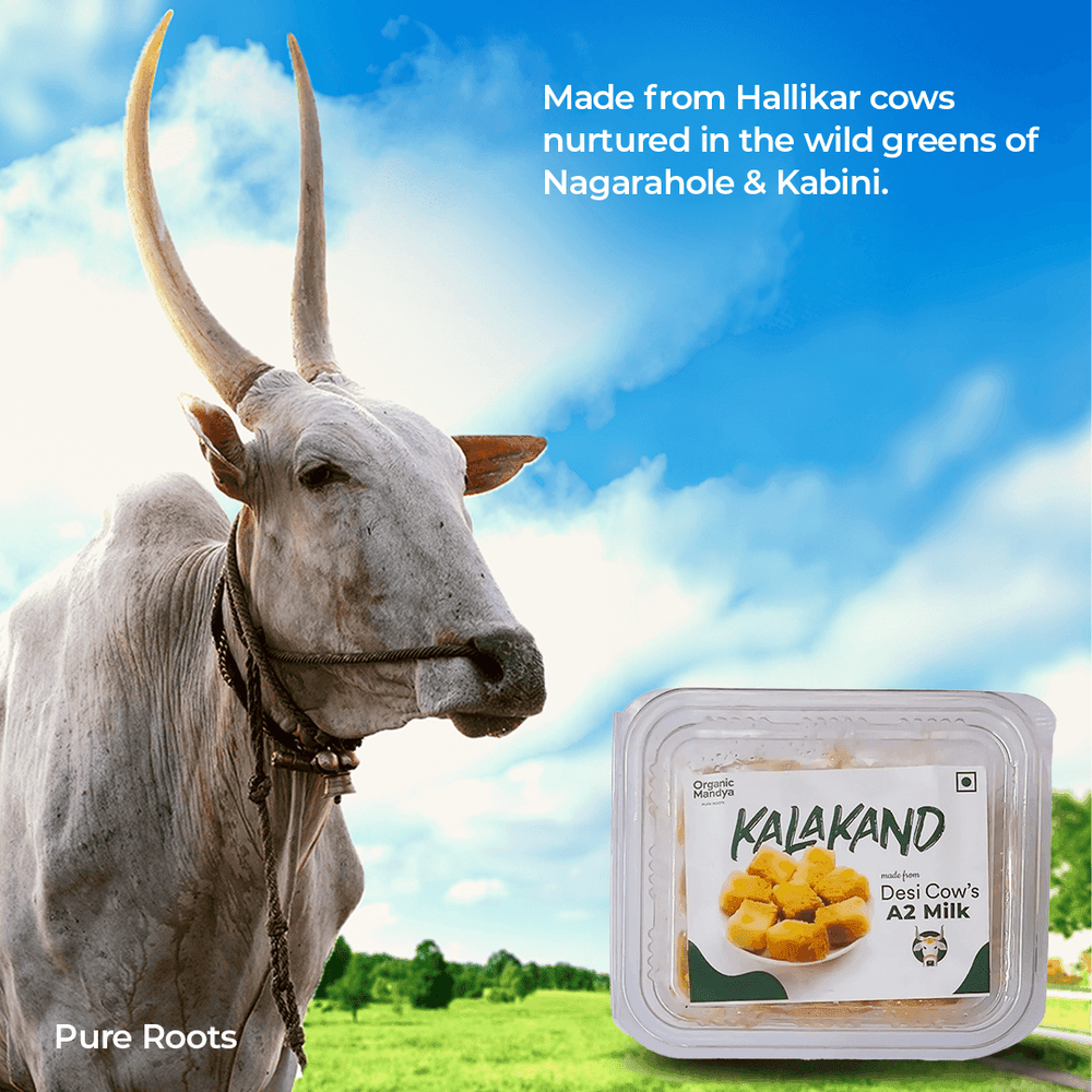 A2 Kalakand (Milk Peda) Organic Mandya