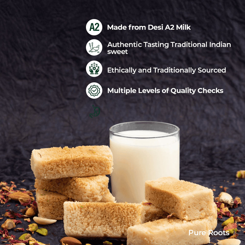A2 Kalakand (Milk Peda) Organic Mandya
