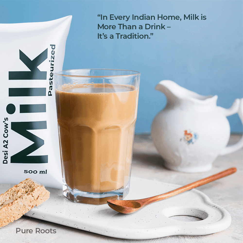 A2 Desi Cow Milk Organic Mandya