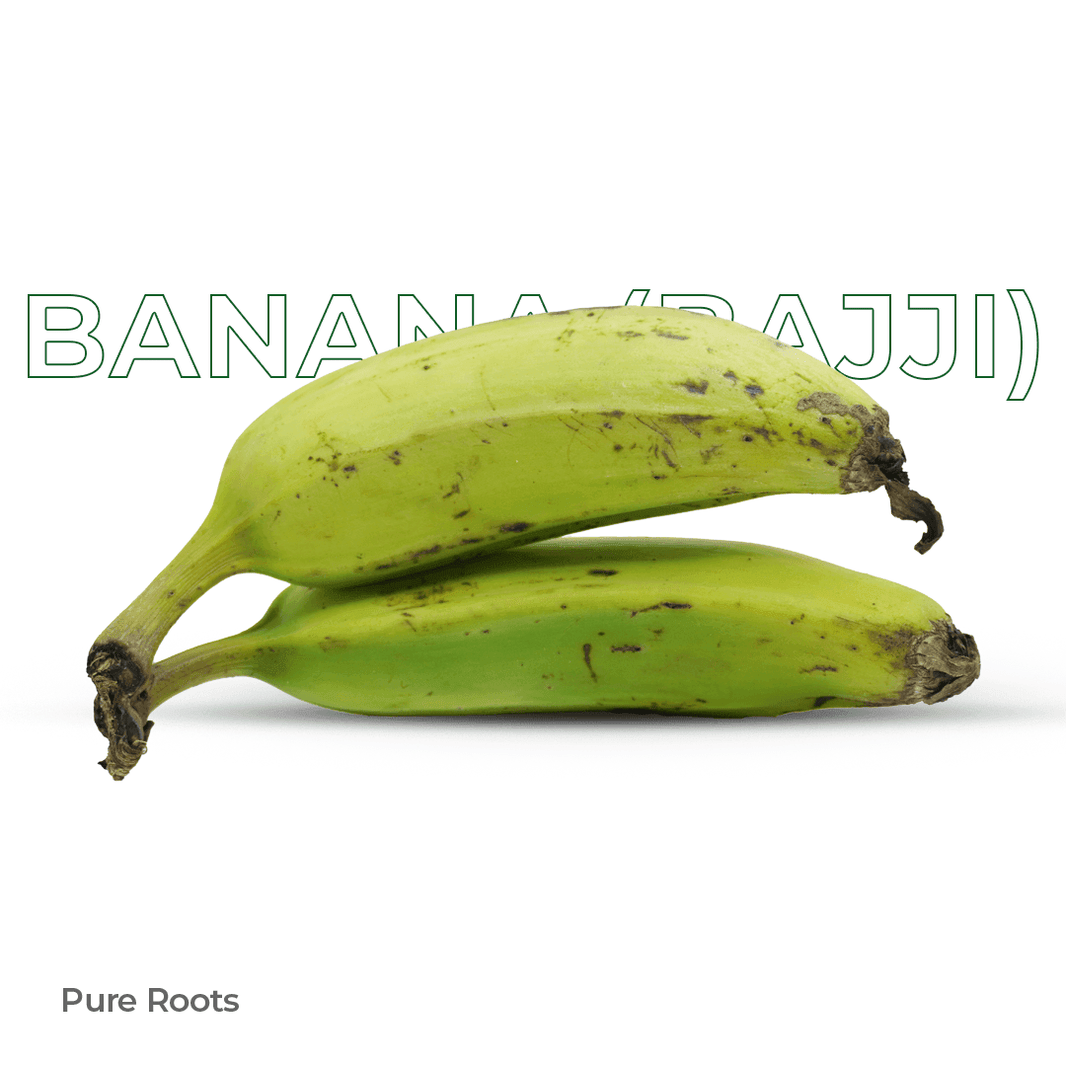 Organic Banana (Bajji) (Big) Organic Mandya