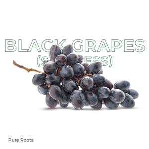 Organic Black Grapes (Seedless) Organic Mandya