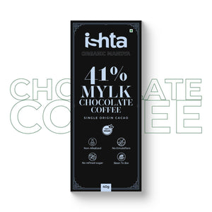 41% Mylk Chocolate with coffee (40g) Organic Mandya