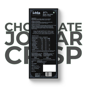 41% Mylk Chocolate with Jowar crisp (40g) Organic Mandya