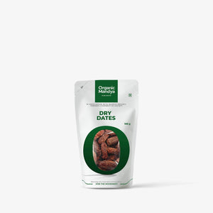 Dry Dates-100g Front-Organic Mandya