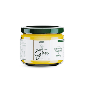 A2 desi cow ghee 275ml Front - Organic Mandya