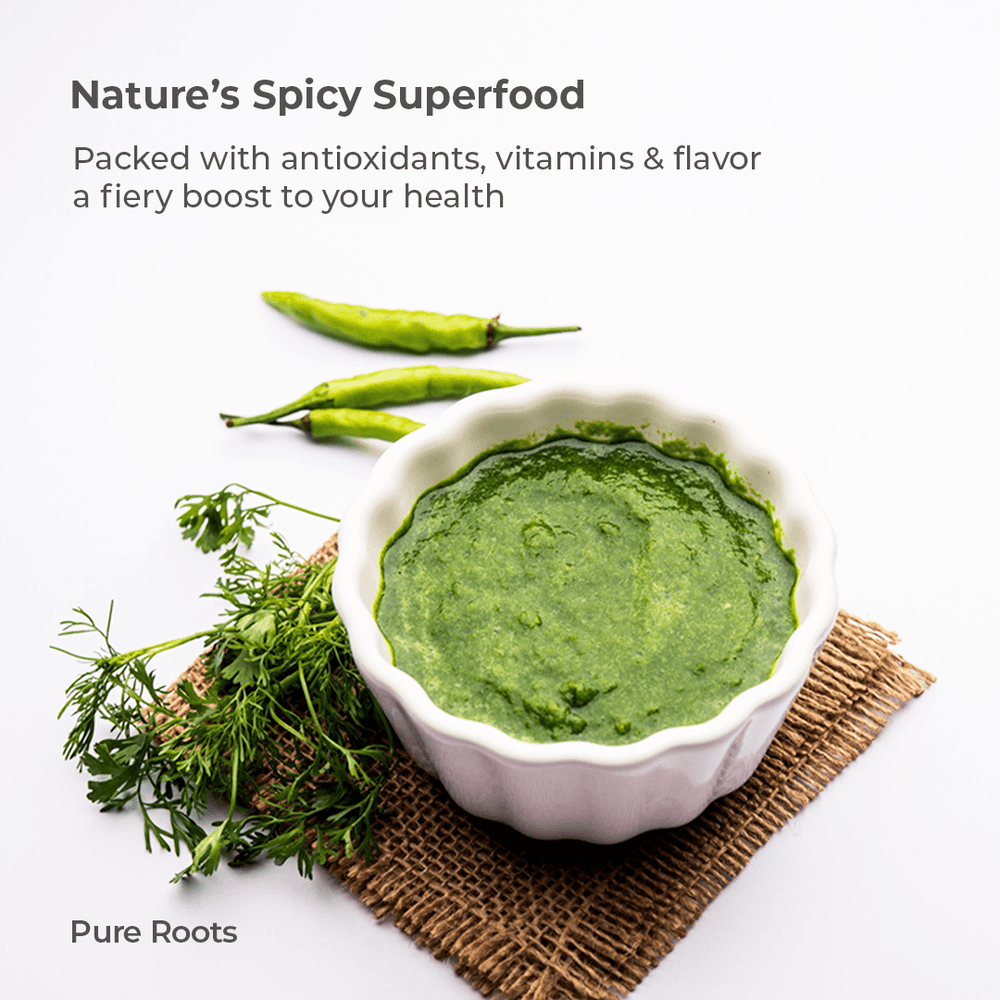 Organic Green Chilli Organic Mandya