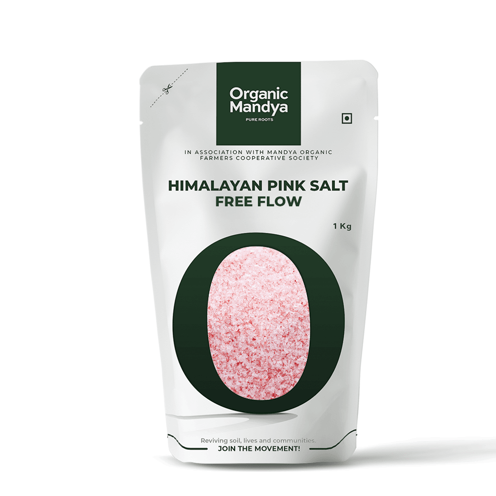 Natural Himalayan Pink Salt - Free Flow Powder Organicmandya
