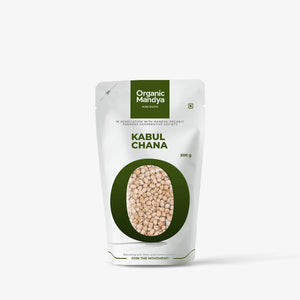 Kabul Chana- 500g Front-Organic Mandya