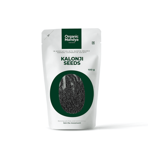 Organic Mandya Kalonji Seeds 100g Front