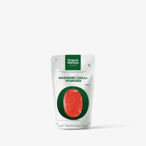 Kashmiri Chilli Powder- 100g Front-Organic Mandya