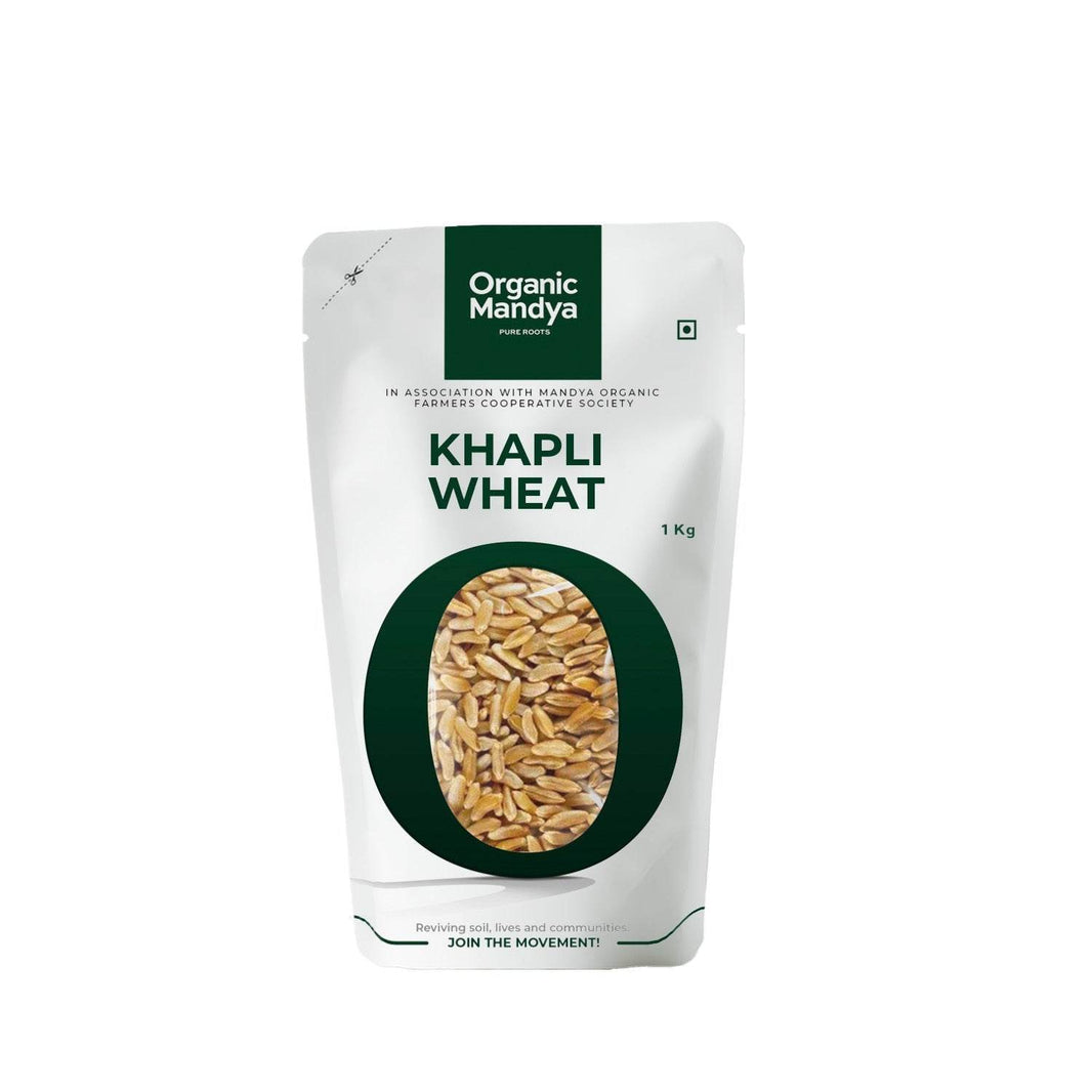 Organic Khapli Wheat (Jave) Organicmandya