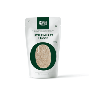 Little Millet Flour 500g Front- Organic Mandya
