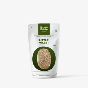 Little Millet-500g Front-Organic Mandya