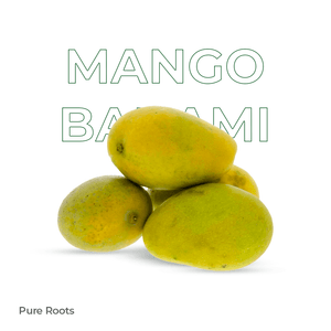 Organic Mango Badami Raw (Semi-ripe & mildly sweet) Organic Mandya