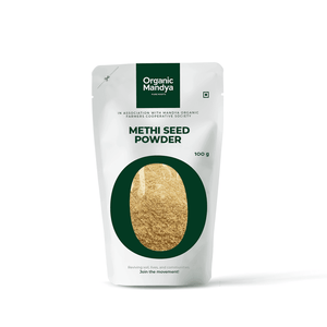 Methi Seed Powder 100g Front-Organic Mandya 
