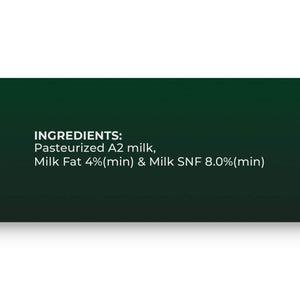 Desi a2 cow's milk ingredients