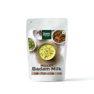Millet Badam Milk 200g Front-Organic Mandya 