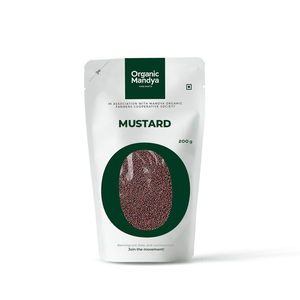 Mustard 200g Front-Organic Mandya 