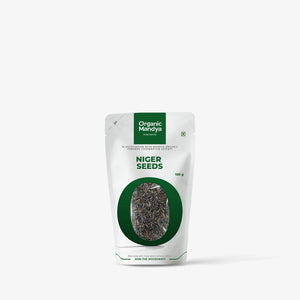 Niger Seeds Front - 100g-Organic Mandya 