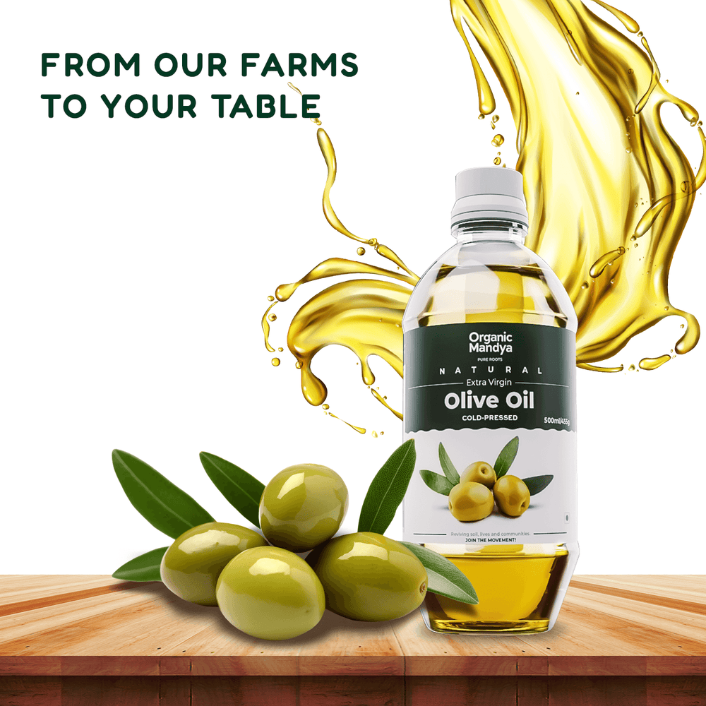 Cold Pressed - Olive Oil Organicmandya