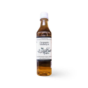 Olive oil front- Organic Mandya