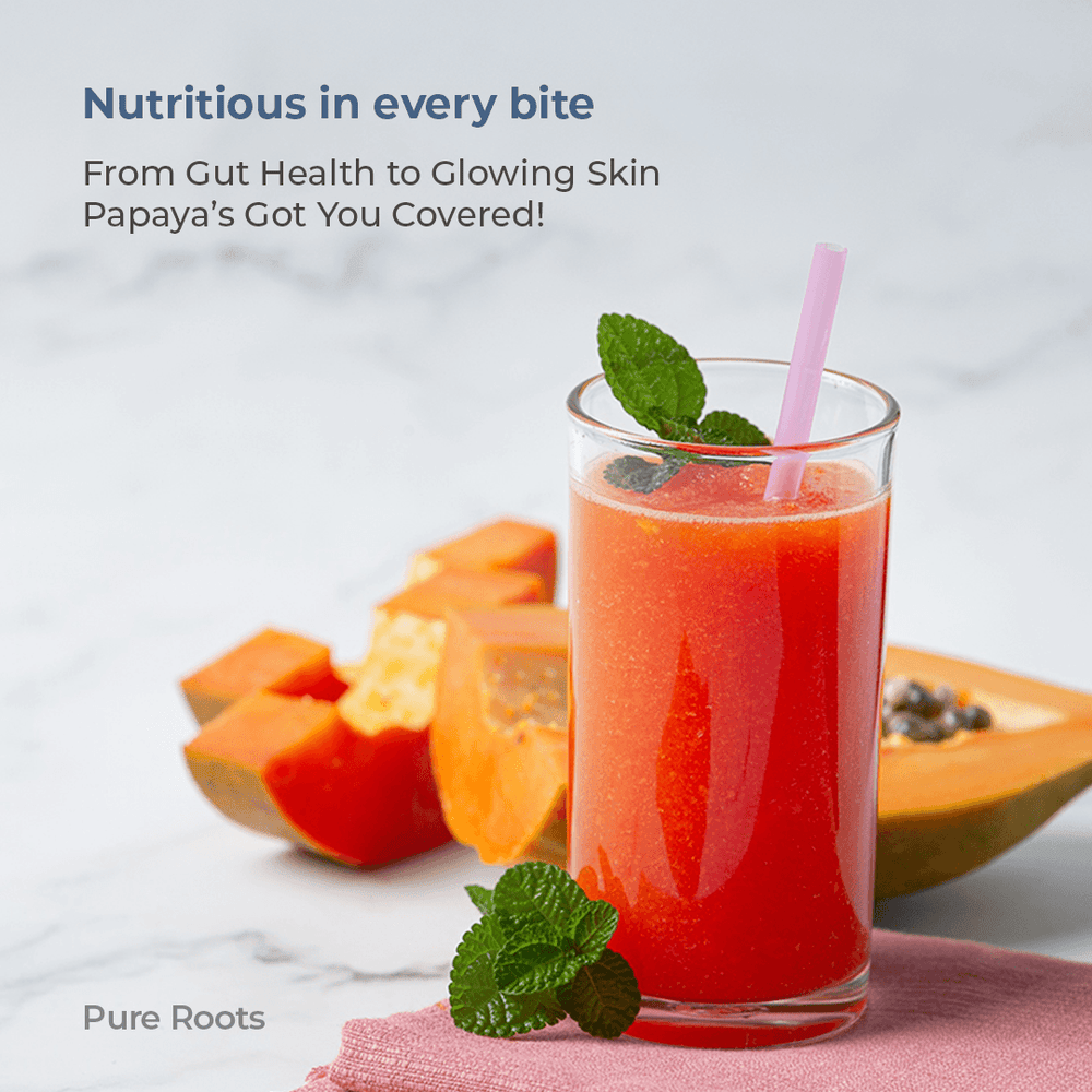 Organic Papaya (Semi Ripe) Organic Mandya