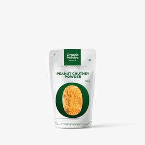 Groundnut Chutney Powder -200g Front-Organic Mandya