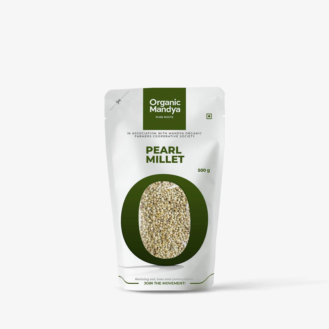 Organic Mandya Pearl Millet Front - 500g