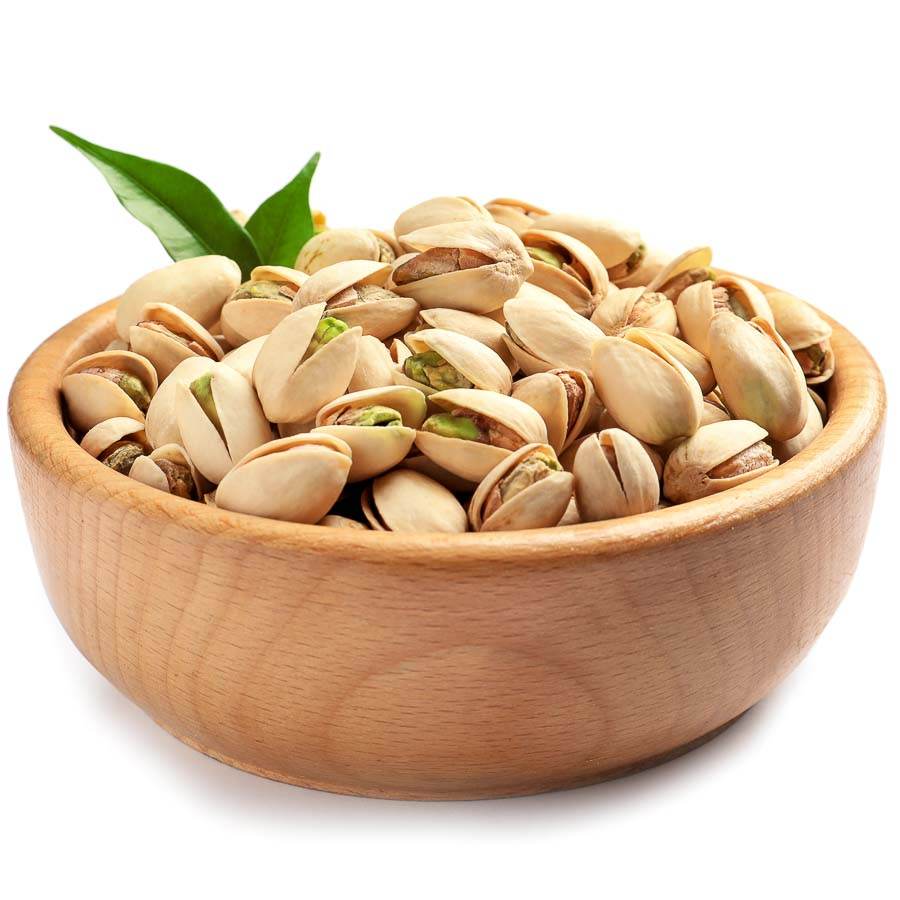 Organic pista salted