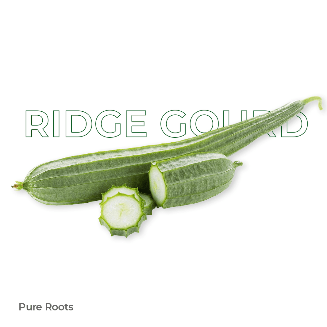 Organic Ridge Gourd Organic Mandya