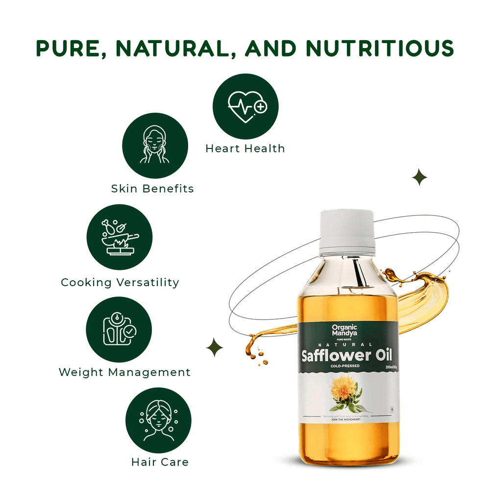 Safflower oil benefits