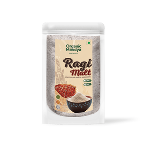 Ragi Malt 200g Front-Organic Mandya 