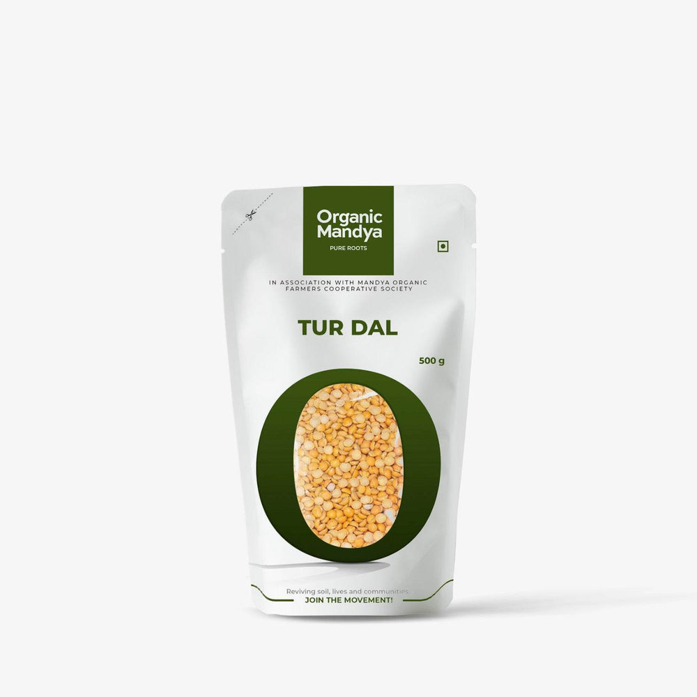 Tur Dal Front - 500g-Organic Mandya