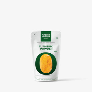 Turmeric Powder Front - 200g-Organic Mandya
