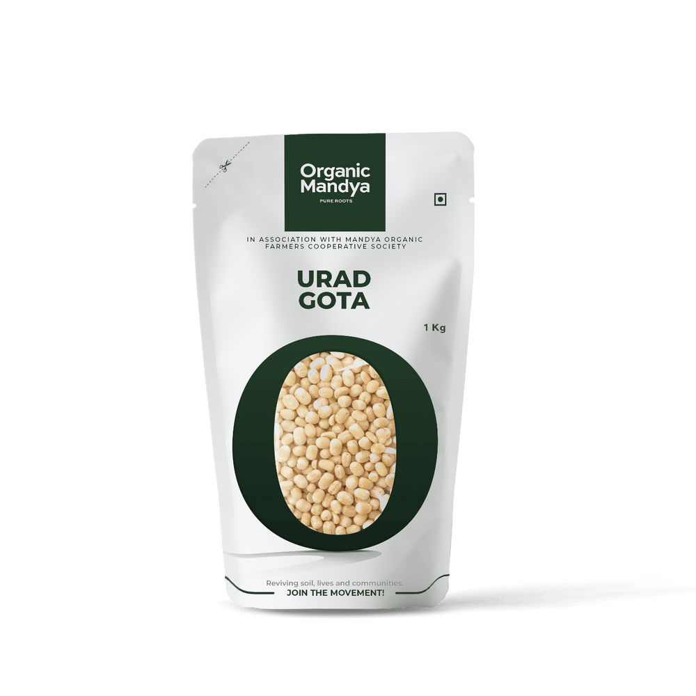 Urad Gota Front - 1kg-Organic Mandya